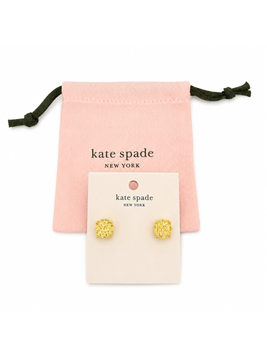 Kate Spade Jewelry - Women's Kate Spade Yellow Gold Stud Earrings One Size